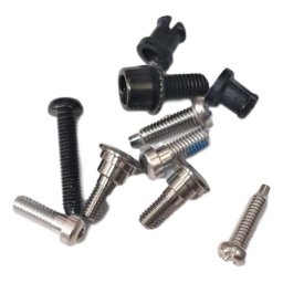 Kit suruburi colivie schimbator spate SRAM X9, argintiu-negru