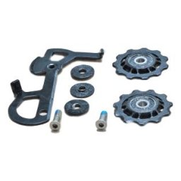 Kit cusca scurta schimbator spate X7 2010, argintiu, cu role incluse