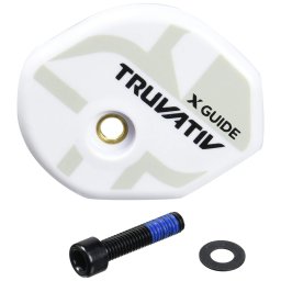 Kit ghidaj lant inferior SRAM X-Guide 2x10, alb, pentru bicicleta