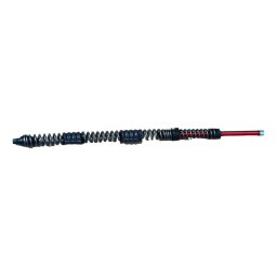 Arc cu tija RockShox Sektor 130 mm x-Soft, argintiu, pentru service