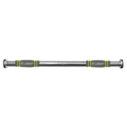 Bara de tractiuni ajustabila DHS Fitness 59-92 cm, otel, argintiu
