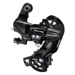 Schimbator spate Shimano Tourney RD-TY300 pentru 6/7 viteze, negru