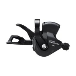Maneta schimbator dreapta Shimano Deore 10 viteze Rapidfire Plus, negru