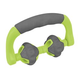 Aparat de masaj manual Twinroll-D pentru corp, verde-gri