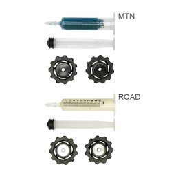 Set rotite schimbator spate SRAM 11T cu rulmenti ceramici, negru