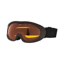 Ochelari de schi Ripe negri cu protectie UV si lentila anti-aburire