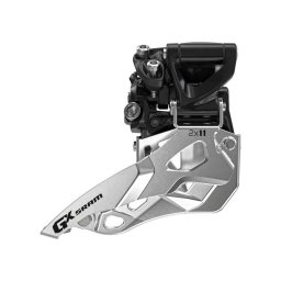 Schimbator fata SRAM GX 2x11 viteze, colier 31.8/34.9 mm sus, tragere jos