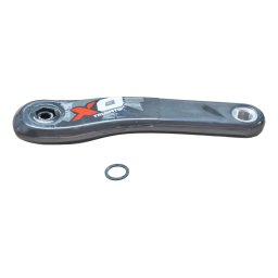 Brat stang pedalier SRAM X0 DH GXP 165 mm, rosu