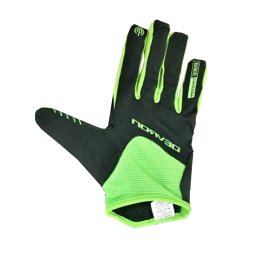 Manusi de ciclism Devron 9512 Touch, tactile, XL, negru-verde