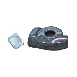 Capac maneta schimbator SRAM X0 stanga, rosu, kit înlocuire