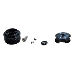 Cap superior cu buton reglaj preload din aluminiu pentru RockShox Tora XC/SL si Recon Silver