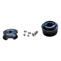 Top cap cu buton preload pentru RockShox Sektor 2011, negru