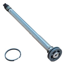 Cartus amortizare RockShox Tora 318 Motion Control Rebound 130 mm argintiu