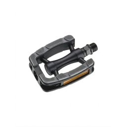 Pedale bicicleta Marwi SP-823 din aluminiu, cu reflectorizante, negre