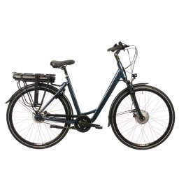 Bicicleta electrica Corwin 28 inch, cadru 530 mm, frane hidraulice, gri lucios