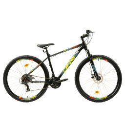 Bicicleta MTB DHS 2905 29 inch, cadru M, negru-gri, 21 viteze