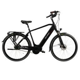 Bicicleta electrica Devron 28427, 28 inch, marimea M, negru