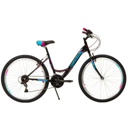 Bicicleta de oras DHS Modesty 26 inch, negru, cadru confortabil