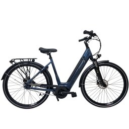 Bicicleta electrica Corwin 28 inch, motor central, XL, albastru