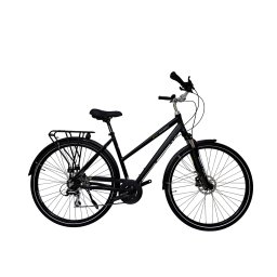 Bicicleta de oras dama Kieler Lady 28 inch, marime M, negru