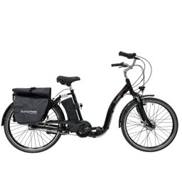 Bicicleta electrica de oras Prophete 52382, 26 inch, marimea S, negru