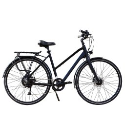 Bicicleta electrica urbana Prophete 52581B, 28 inch, marimea L, negru