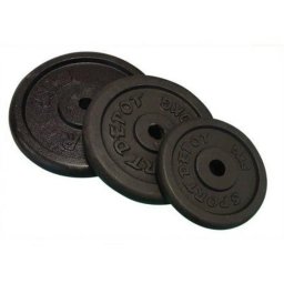Disc pentru bara 1,25 kg din fonta DHS Fitness pentru antrenament
