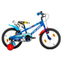 Bicicleta pentru copii DHS Police 16 inch, albastra, 4-6 ani