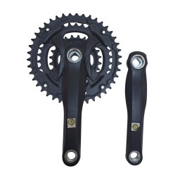 Angrenaj triplu bicicleta DHS 42/34/24 dinti, brat 170 mm, negru