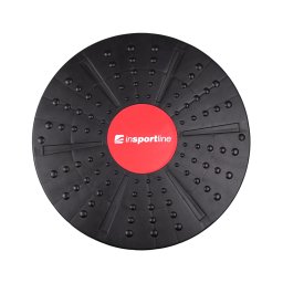Disc pentru balans inSPORTline, negru, 40.5 cm, max. 100 kg