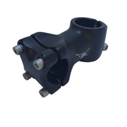 Pipa ghidon bicicleta A-Head 1 1/8, 25,4 mm, 60 mm, negru, Rex