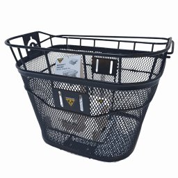 Cos bicicleta fata Topeak TB2011-B din metal rezistent, negru