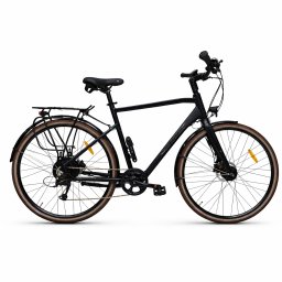 Bicicleta electrica trekking Prophete 51581, 28 inch, XL, negru