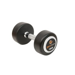 Gantera cauciucata profesionala 10 kg pentru fitness si forta