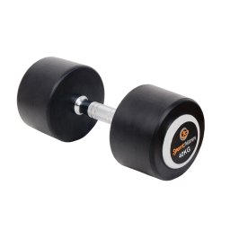 Gantera cauciucata profesionala 40 kg cu maner cromat antiderapant