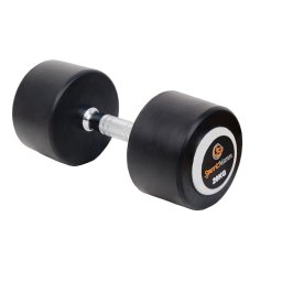 Gantera cauciucata profesionala 20 kg pentru fitness si forta