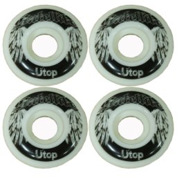 Set 4 roti skateboard Sportmann 54 mm din silicon, duritate 100A