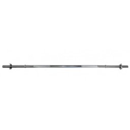 Bara haltera dreapta 180 cm, 30 mm, otel nichelat, Sportmann