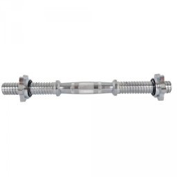 Bara pentru gantere cu filet 40 cm, 30 mm, din otel, Sportmann