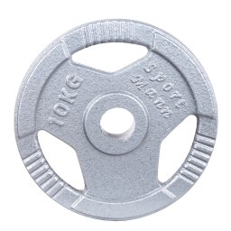 Disc greutate pentru bara 10 kg, 51 mm, din fier, Sportmann