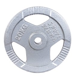 Disc greutate Sportmann din fier 20 kg, 51 mm, cu manere ergonomice