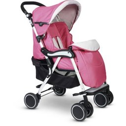 Carucior sport pliabil Plebani City roz, 0-36 luni, 15 kg