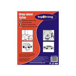 Folie de protectie pentru acoperire 4x5 m, 0,07 mm, Top Strong