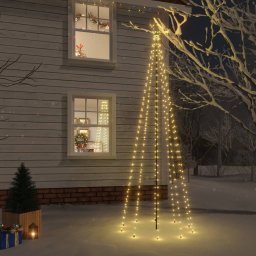Brad de Craciun, 310 LED-uri, alb cald, 300 cm, cu tarus GartenMobel Dekor