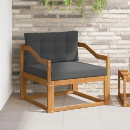 Canapea Medie pentru Exterior Lemn Solid de Acacia natural GartenMobel Dekor