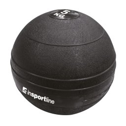 Minge medicinala inSPORTline Slam Ball 5 kg pentru antrenamente fitness