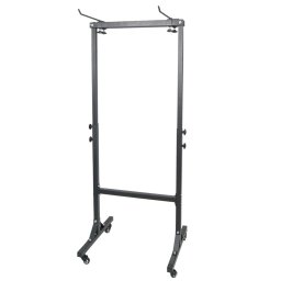 Suport vertical reglabil pentru saltele aerobic cu roti Sportmann