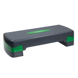 Banca aerobic HMS AS003 reglabila pentru fitness, negru/gri