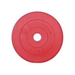 Disc greutate PVC cu ciment 2.5 kg, 31 mm, pentru bara Sportmann