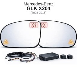 Senzor unghi mort Mercedes GLK X204 2008-2015 cu oglinda dedicata
